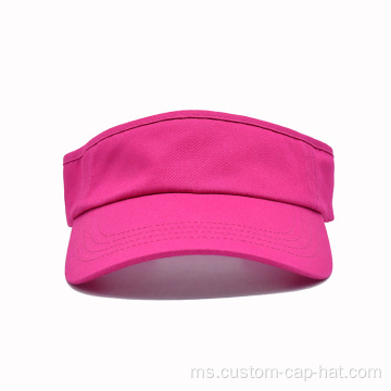 Topi Visor Matahari Plain Borong